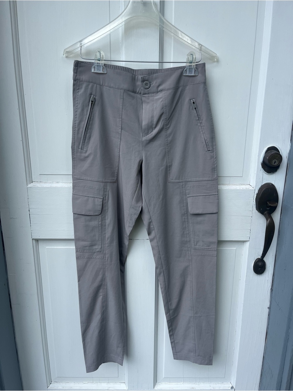 Kyodan Light Gray Slim Cargo Pants